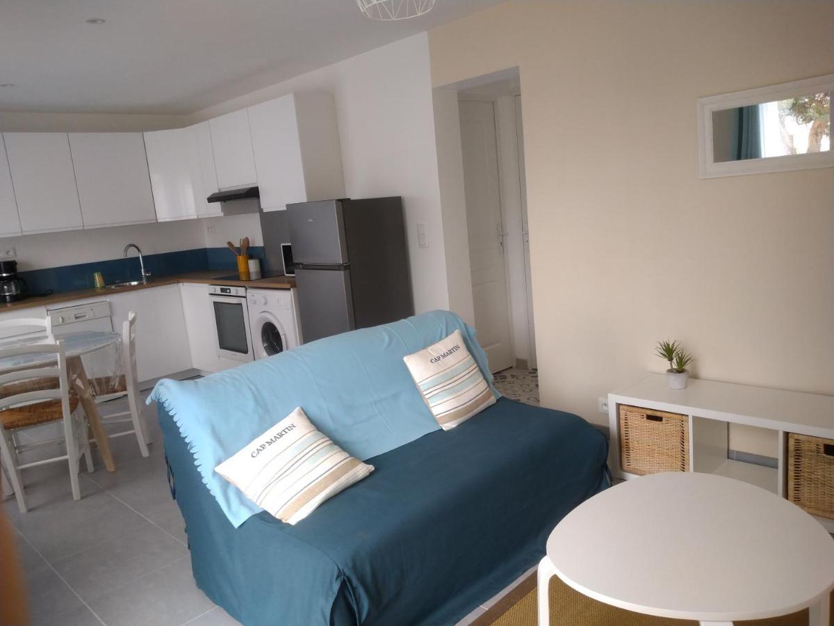 T2 Charmant Avec Terrasse 650M De La Mer Порнише Екстериор снимка